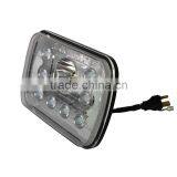 55W High Low Beam off Road Led Work Light 5x7 Led Headlight 7inch Led WORK Lights for Trucks 4x4 Jeep Offroad thumbnail-5