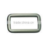 High Quality Heavy Duty Zinc Alloy Hand Bag Metal Fittings Gun Rectangular Fittings 30mm thumbnail-3