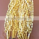 Natural Baltic Amber prayer beads, Amber Islamic Muslim rosay Tasbih beads shape olove size 8-10 mm