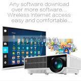 LED Home Theater Projector 1280*800Pixels 2800lumens Built Android4.4 OS, WIFI and Bluetooth