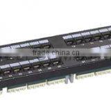 48 Ports Cat5e 4*12 Patch Panel With 110 IDC