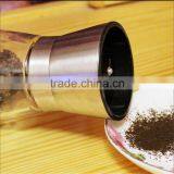 Stainless Steel Salt & Pepper Grinder Set 150ml, Sea Salt Grinder thumbnail-3