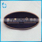 Leather Patch With Foil Printing for European Women Garments