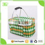 High Quality Basket Cooler Bag Picnic Bag With PEVA thumbnail-2