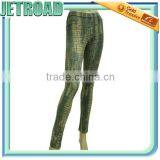 Fashion Knitted Jeans - 4 Way Stretch Indigo Denim Fitness Pull-on Women's Sexy Leggings