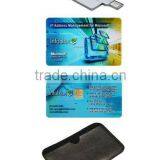 Advertisment Color Printing Logo Usb Flash Drive Business Cards
