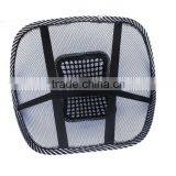 Car Seat Chair Massage Back Lumbar Support Mesh Ventilate Cushion Pad Black Quality Choice thumbnail-4
