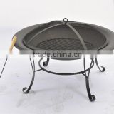 Nengfeng bowl-shape fashion winter wood burning fire stove heating stove steel furnace fire pit for family