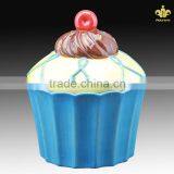 Canister With Cake Design