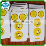 Custom Glossy Label Sticker,glossy Round Sticker Labels on Sheet thumbnail-2