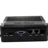 Fanless Mini pc Windows xp Low Power 10w Intel Bay Trail J1900 Quad Core 2.0-2.42Ghz Mini Desktop pc 4g Ram 128g Ssd thumbnail-5