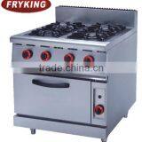 Gas Range With 4 Burner and Oven thumbnail-2