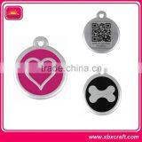Promotional Gifts Colorful Round Metal Pet Tag