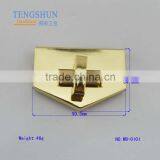 Fasional Zinc Alloy Turn Lock for Purse New Style Metel Accessories for Bags thumbnail-1