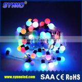 colorful string ball cluster Battery/adapter powered color changing orb pvc copper silver wired invisible rice led lights                        
                                                Quality Choice