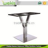 Hot Sale Furniture Chrome Metal Coffee Table Base for Desktop
