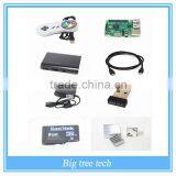 Raspberry Pi 2 Model B 1GB RetroPie USB Controller PC MAC Controller Micro SD Power Supply Case HDMI Emulation Station