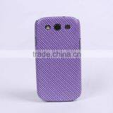 2013 Hot Selling Mobile Phone Samsung I9300 Carbon Fiber Patterns Phone Case SX004-3