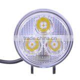 3 LED Rounded Auto Spot Light 12v / 24v Highlight