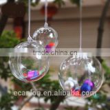 plastic transparent ball for christmas decoration