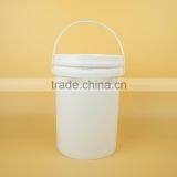 Small Cylindrical Plastic Barrels, 3L Plastic Wood Coating Buckets With Secure Seal Lid thumbnail-2