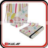 Promtion Linen Notebook Casebound Coated Notebook