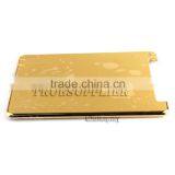 3 Micron Luxury Dubai Gift Shiny 24kt Gold Plated Back Cover Housing Battery Door for IPad Mini 4 4G+wifi Edition thumbnail-5