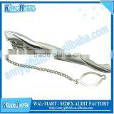 Silver Plated Custom Tie Bar Tie Clip for Sale thumbnail-2