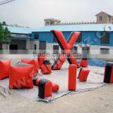 X Treme Red Black Inflatable Paintball Bunker,inflatable Paintball Wall thumbnail-1