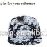 Cotton Fitted Embroidered Snapback 5 Panel Baseball Hat thumbnail-4