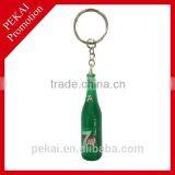 pvc custom metal keyring