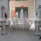 Elegant New Design Wedding Bride and Groom Chair With Tall Roman Pillar for Wedding Decoration thumbnail-2