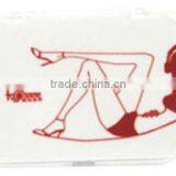 A-8036 White Lady Contact Lens Mate Box Sweet thumbnail-1