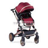 Easy Folding Baby Stroller Pram 3 in 1 Baby Stroller With Alluminum Frame thumbnail-3
