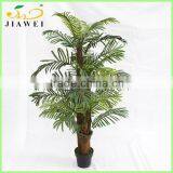Flourishing Artificial Decorative Palm Trees Wooden Trunk Wholesale