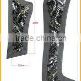 Heavy Sequins Beaded Applique AI-2473 thumbnail-1