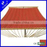 Outdoor Stripe Wood Garden Bed For Adults