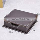 China Factory Wholesale Custom PU Leather Gift Box, Black Storage Box thumbnail-4