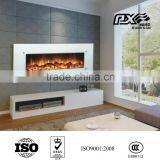 Tempered electric heater glass