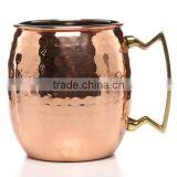 16oz Stainless Steel Moscow Mule Mug , Moscow Mule Copper Plated thumbnail-3