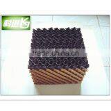 Air- Humidified Evaporative Corrosion-resistant Cellulose Paper Cooling System