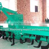 3 point ratory tiller coupled with diesel tractors for rice field cultivation