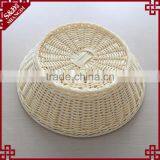 Hot Sale High Quality PP Rattan Eco-friendly Handmade Weaving Food Basket Plastic Basket for Supermarket thumbnail-6