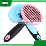 Pet Accessories Tool Hanging Plastic Stainless Steel Cat Dog Pet Bath Massage Hair Removal Grooming Slicker Brush Comb thumbnail-1