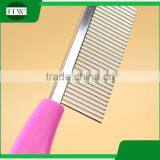 Pet Accessories Tool Stainless Steel Hanging Cat Dog Pet Bath Massage Hair Removal Grooming Slicker Brush Comb thumbnail-2