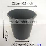 Black Gallon Pot 1#2#5# for Nursery Garden Plastic Planter Flowerpot thumbnail-3