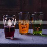 16oz Clear Glass Tea Cups Glass Juice Cup thumbnail-2