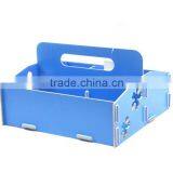 Wooden Desktop Household Handle Sundry Box/Desk Organizer/Stationery Organizer thumbnail-1