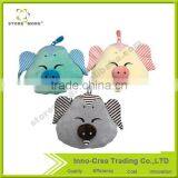 Two in One Store More Colorful Cute Pig Decoractive Throw Pillow Within A Blanket thumbnail-1