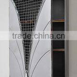 Decorative Metal Storage Holder With Wooden Board for Wall Decoration thumbnail-2